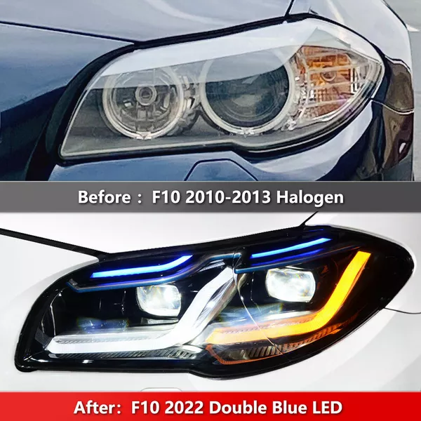 Upgrade LED Scheinwerfer Montage für BMW 5er F10 F11 2010-2017 Xenon/Halogen