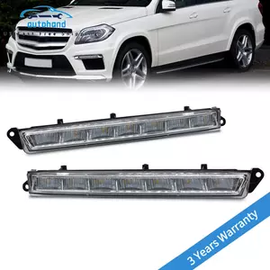 2x For Benz X164 GL350 GL450 GL550 X166 LED DRL Daytime Running Fog Lamp-